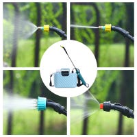Pulverizador Eléctrico Portátil Para Jardín - 380ml, Carga USB, Boquilla Giratoria, Ideal Para Riego, Abono Y Limpieza