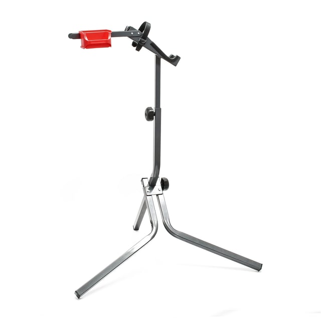 Wiltec Cavalletto per manutenzione bici altezza regolabile max 30 kg acciaio Supporto montaggio biciclette