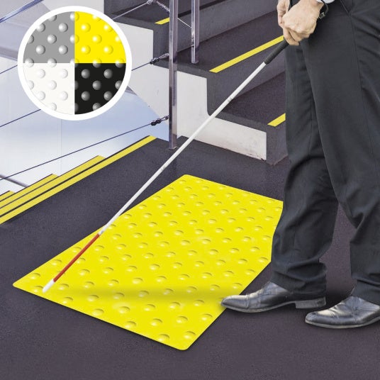 Dalle Podotactile PMR - ERP - Gris - 2