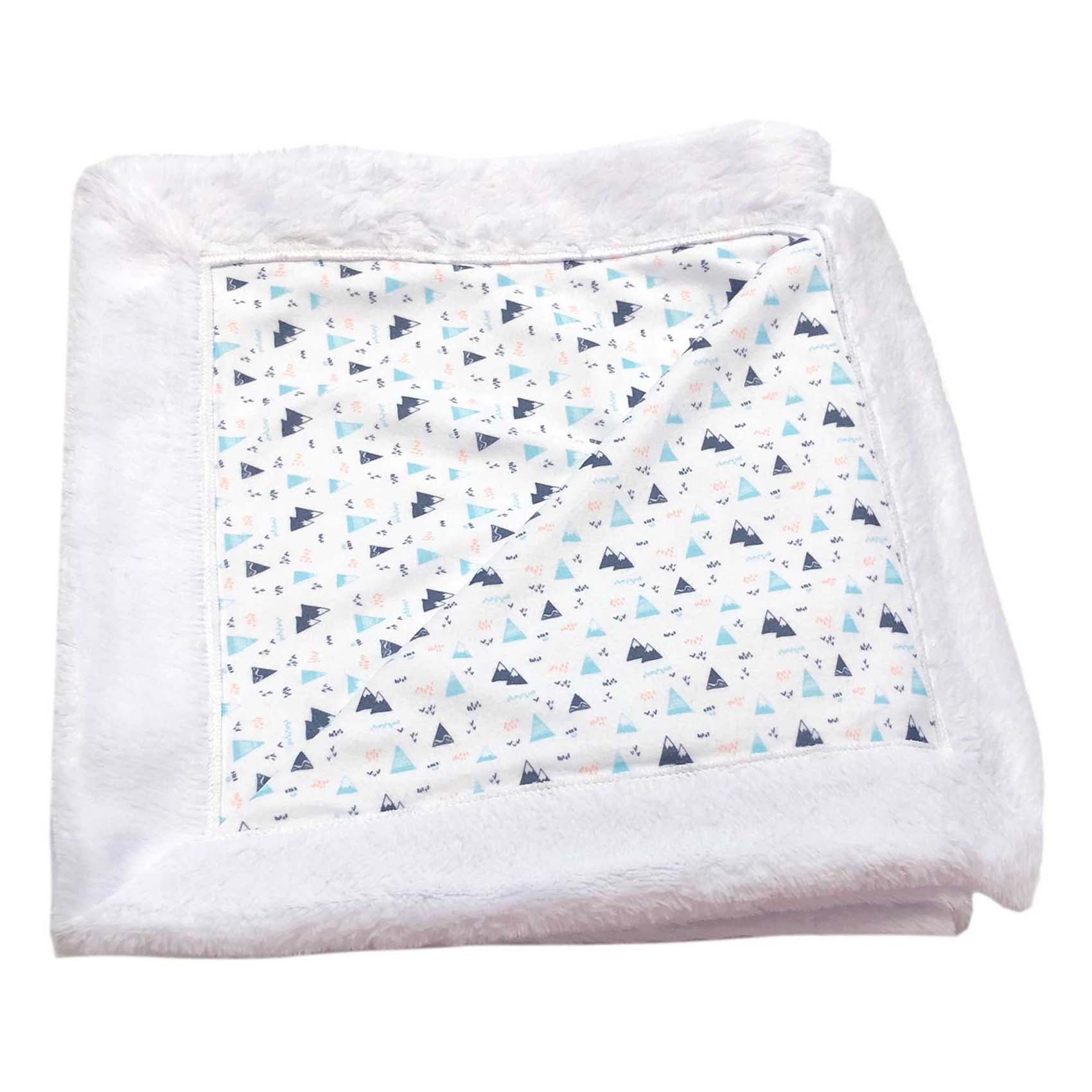 Couverture Bébé Double Face DOMIVA - 75x100 Cm, Coton Doux - Maternity Love