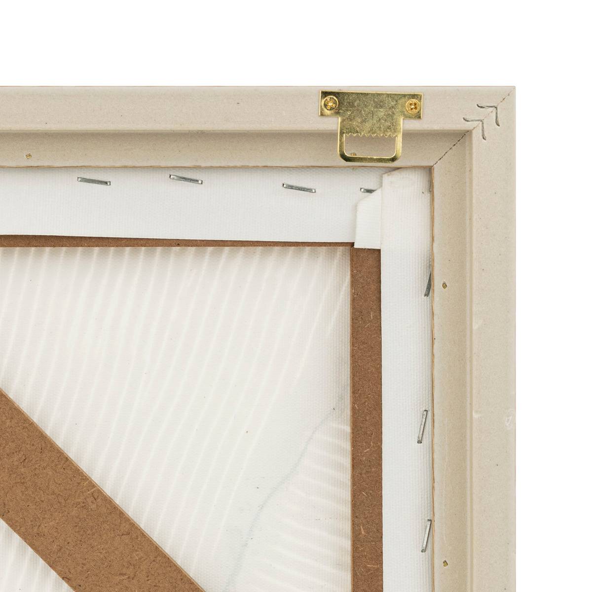 Déco mural 3D Kohana blanc 116x75cm - Atmosphera créateur d'intérieur - 4