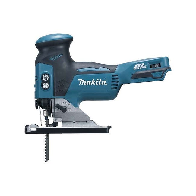 Scie sauteuse sans fil avec 6 vitesses pour Makita 18V (sans batterie) | Scie sauteuse électrique, sans balais, 45° biseau, 4 orbitaux, 6 lames Scie sauteuse sans fil avec 6 vitesses pour Makita 18V (sans batterie) | Scie sauteuse électrique, sans balais, 45° biseau, 4 orbitaux, 6 lames