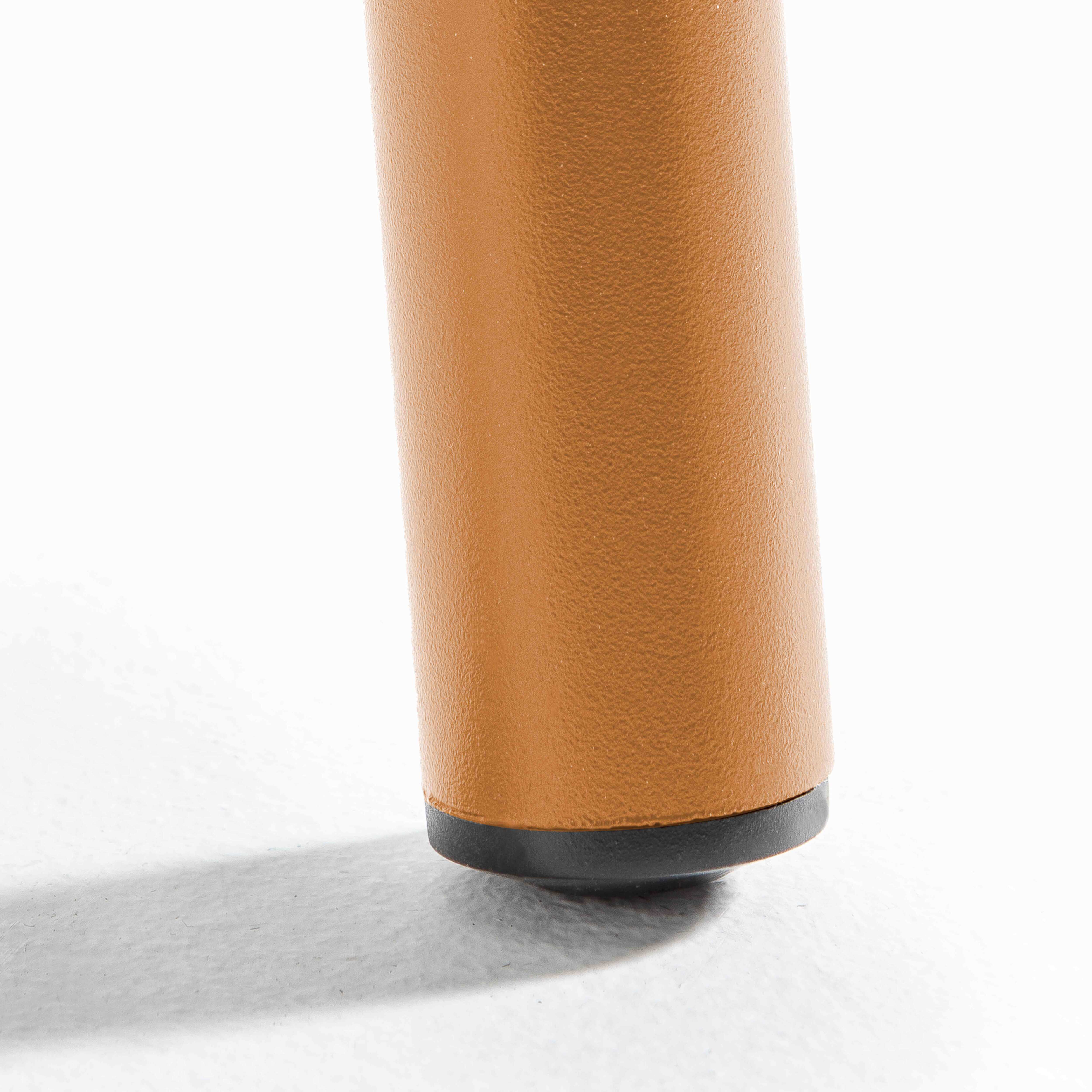 Ensemble table de jardin carrée et 2 chaises caramel , Palavas - Oviala - 5