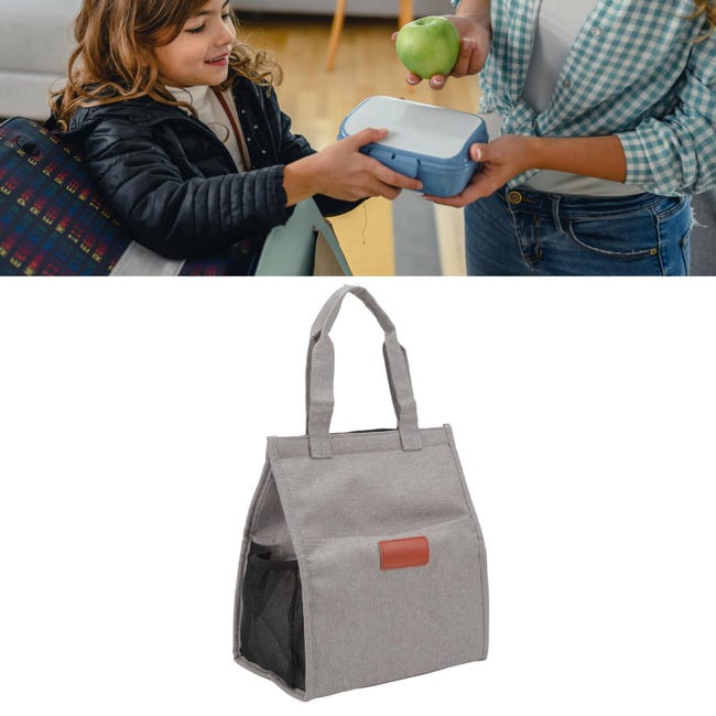 Borsa termica per il pranzo impermeabile Borsa portatile in pellicola di alluminio ispessita per viaggi, lavoro, scuola, picnic (grigio) | Leroy Merlin Borsa termica per il pranzo impermeabile Borsa portatile in pellicola di alluminio ispessita per viaggi, lavoro, scuola, picnic (grigio) | Leroy Merlin