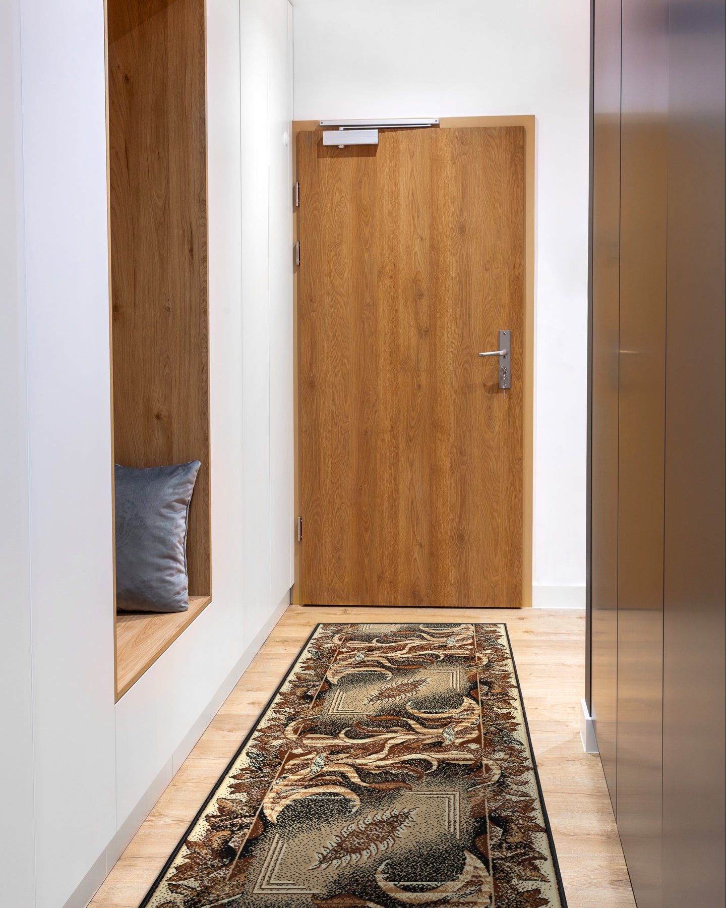 CHODNIK BCF LIŚĆ beż (AGAWA) 70 cm 70x180 cm - 4