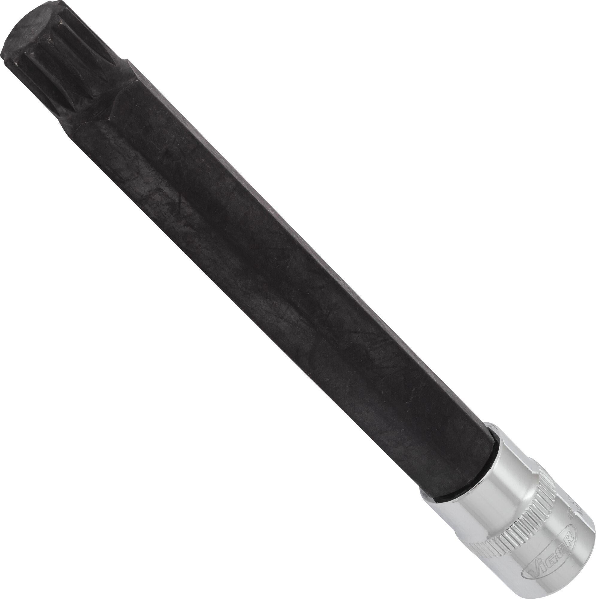 Vigor V2098 Pilote à Denture Interne M10 Mm L 55 1/2" - Douille Tournevis XZN