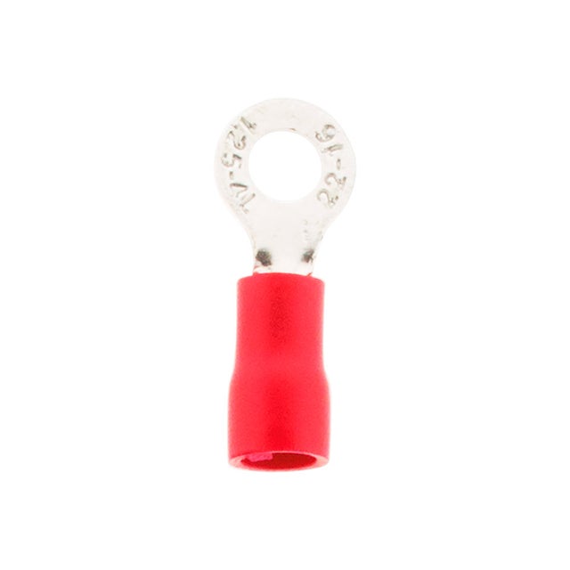 10 cosses rondes Ø5mm - Rouge - Zenitech