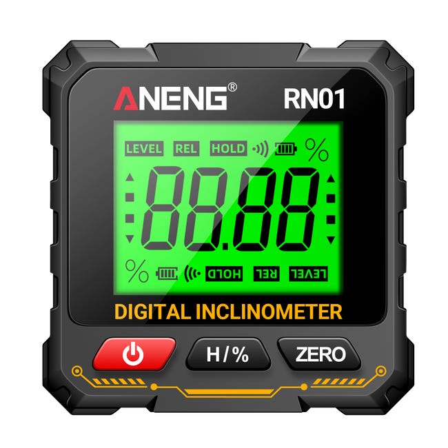 ANENG RN01 goniomètre numérique boîtier niveau électronique règle d ...