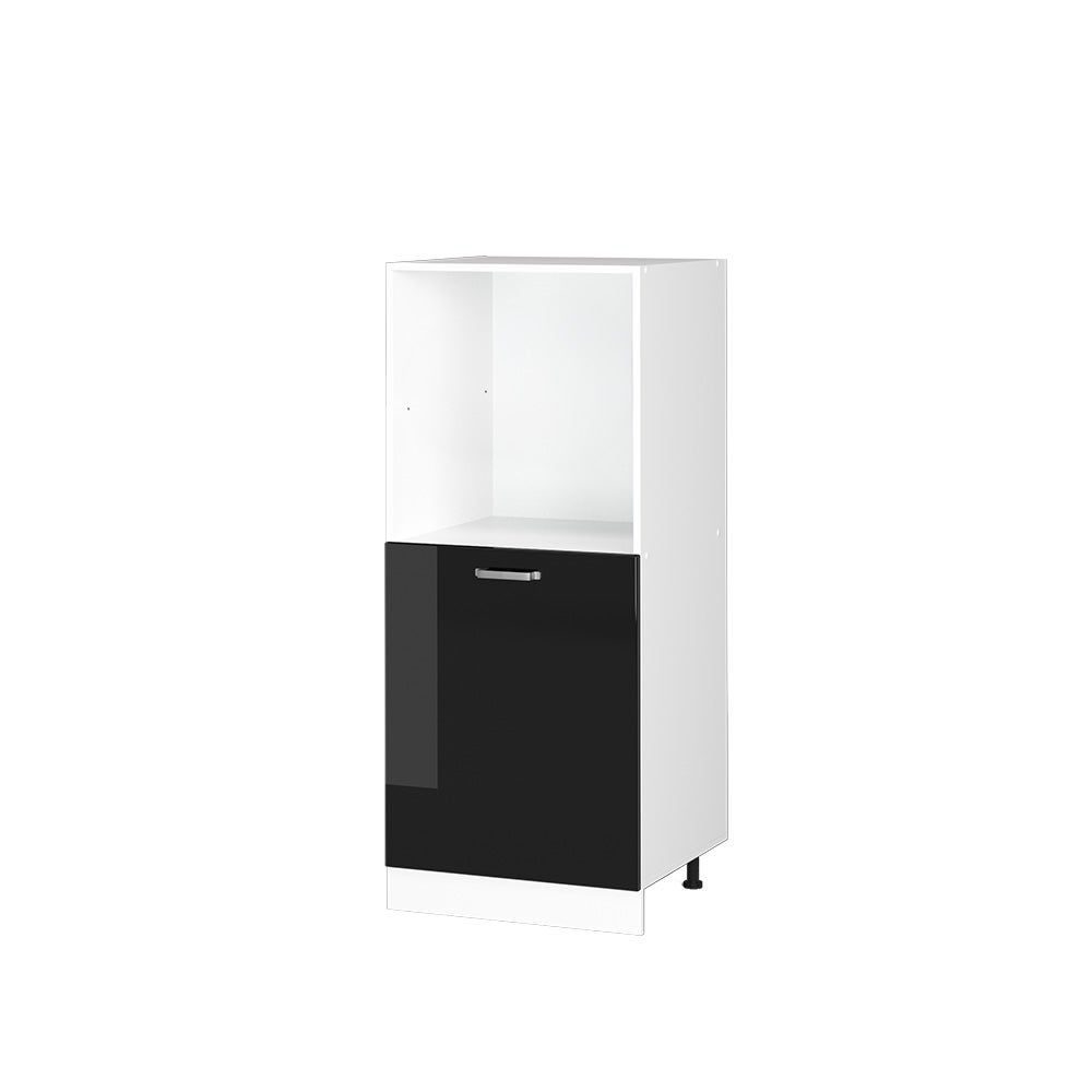 Vicco Szafka kuchenna R-Line, Czarny wysoki połysk, 60 cm