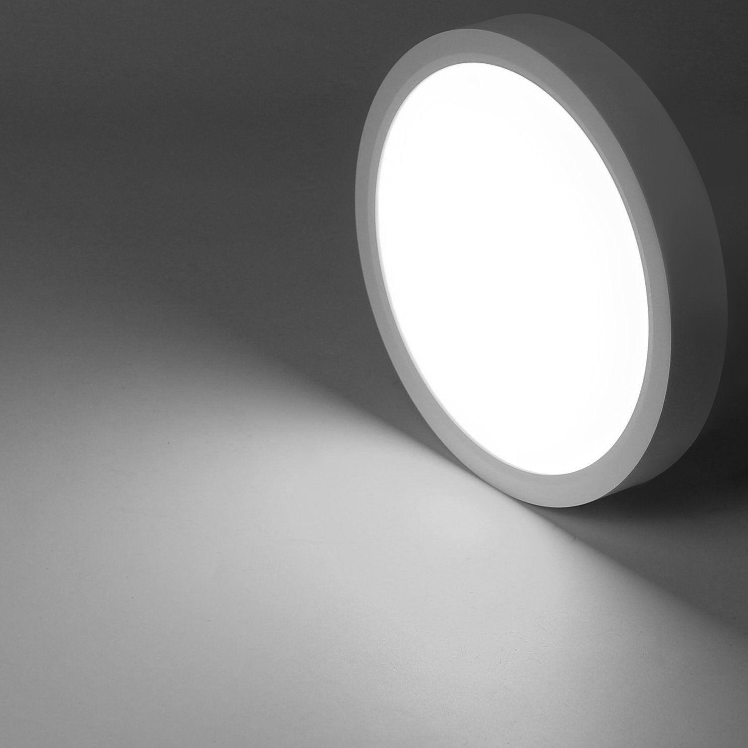 NETTLIFE Teto LED Cool White 15W, 22CM Okrągła lampa IP44, płaska biel, wodoodporna, lampa kuchenna do łazienki, korytarza, sypialni - 8