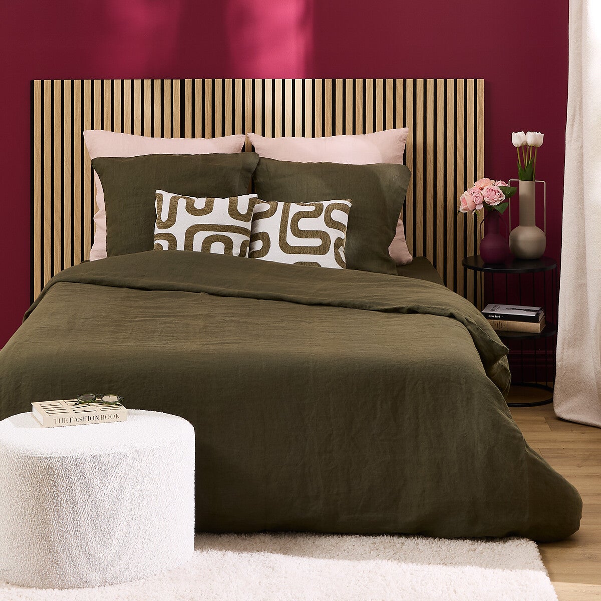 Panneau décoratif mural Colva bois clair 120x60cm - Atmosphera créateur d'intérieur - 7