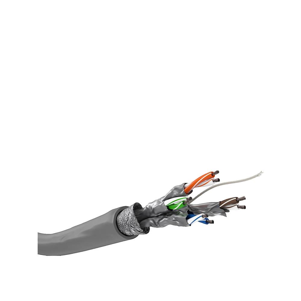 Bobine de câble ethernet rj45 cat6 multibrin double blindage awg26 lszh ...