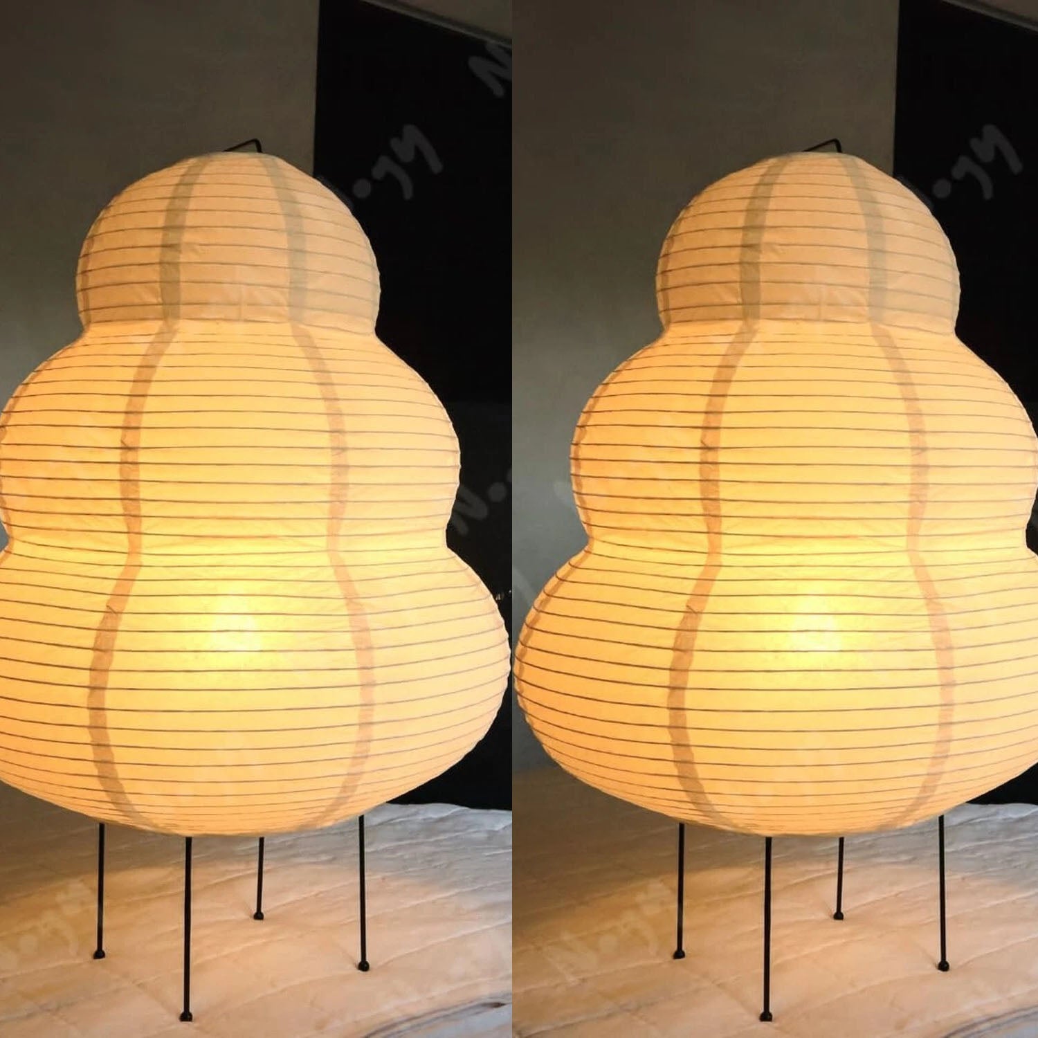 Lanterna Giapponese 35cm Bianca a Pois | Grossista