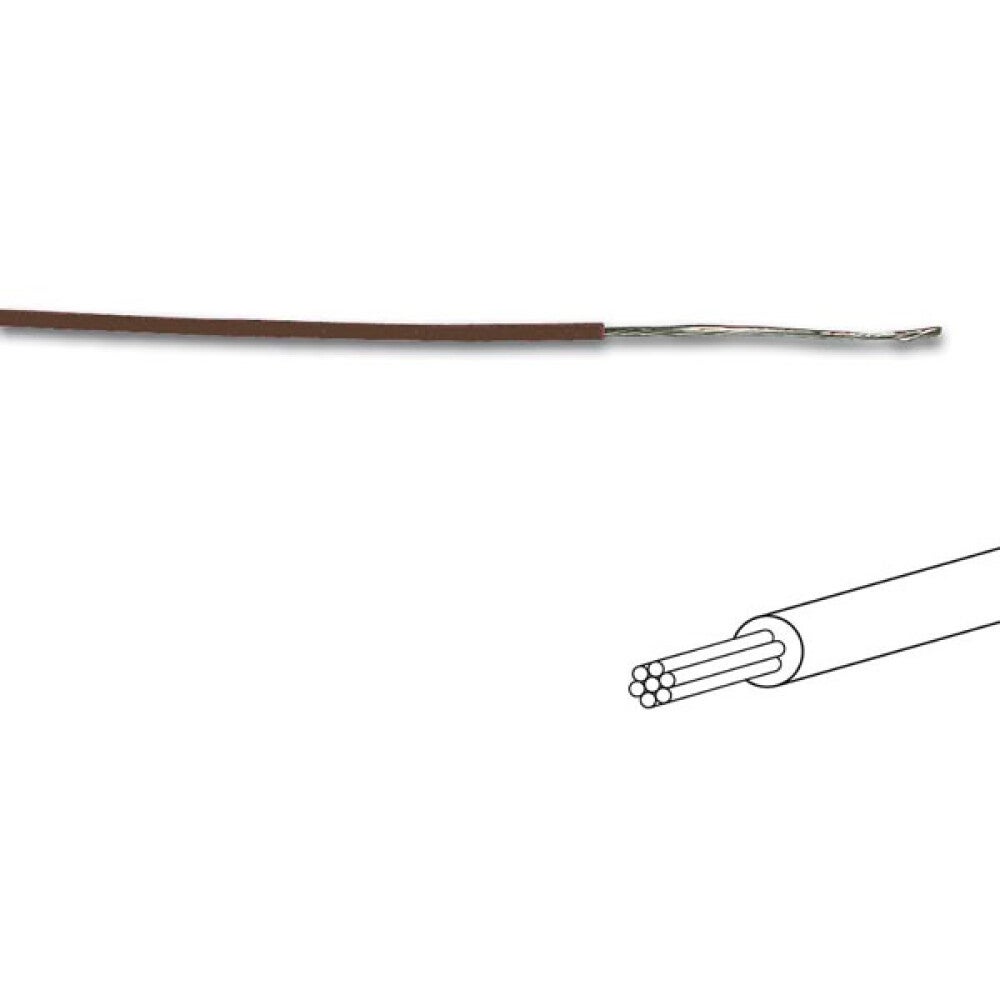 FIL DE CÂBLAGE - ø 1.4 mm - 0.2 mm² - MULTIBRIN - BRUN | Leroy Merlin