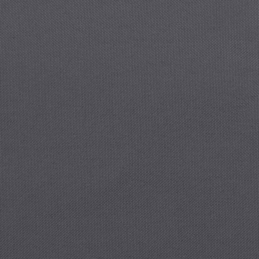 Almofadões banco jardim 2pcs 150x50x7cm tecido oxford antracite vidaXL - 8