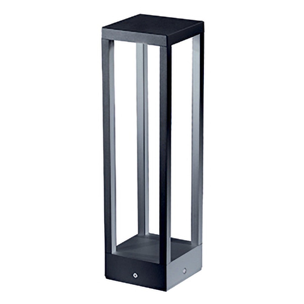 Home Pole - słupek ogrodowy LED do mocowania do podłoża - ciepłe światło nocne 3000K 230V 15W 1590lm szafran - ciemnoszary
