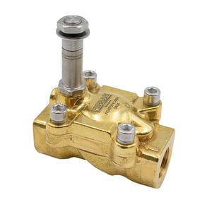 Elettrovalvola In Ottone 1/2'' 24V AC - Normally Closed 0-10 Bar Con Guarnizione Viton