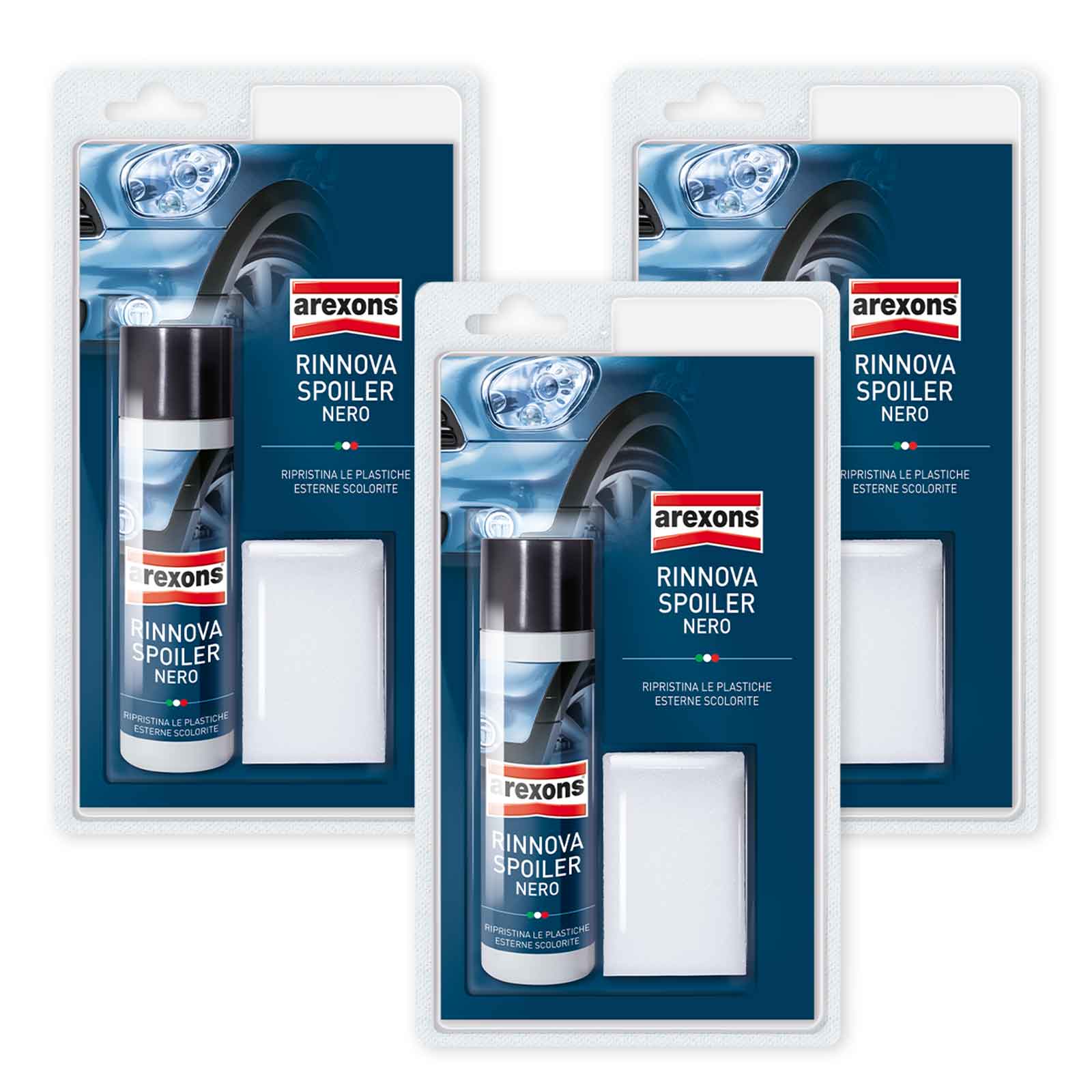 Rinnova Spoiler Nero Blister | Detergenti Esterni | Shop Arexons