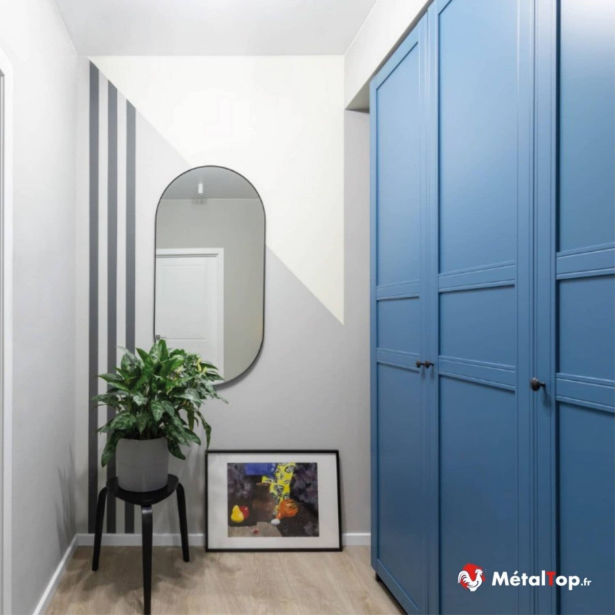 Peinture Dressing - Metaltop - Gris pierre - RAL 7030 - Pot 15L - 8