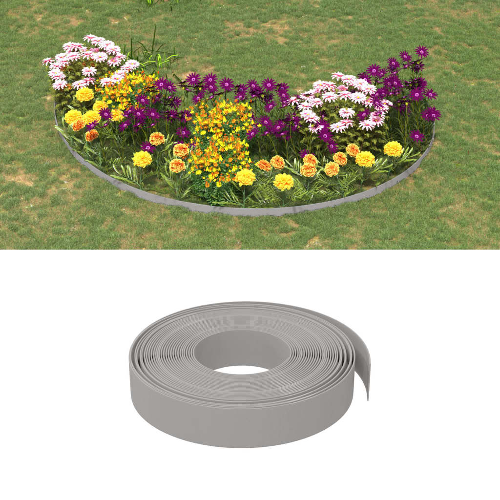 20 bordure per aiuole, con 10 chiodi, bordatura per esterni, bordatura per prato, adatte per aiuole, prati, patii e vialetti, verdi | Leroy Merlin