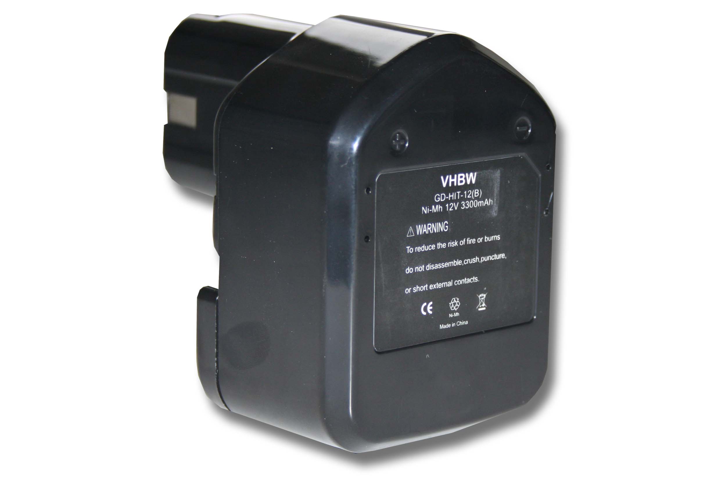 Vhbw Batteria Ricaricabile Per Telefono Fisso Cordless Hitachi HI-D6, HI-D6-II - Li-Ion 600mAh 3,7V