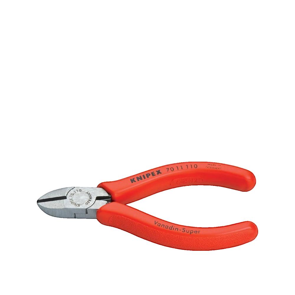 Szczypce tnące Knipex kompaktowe 110 mm, stal wanadowa 62 HRC