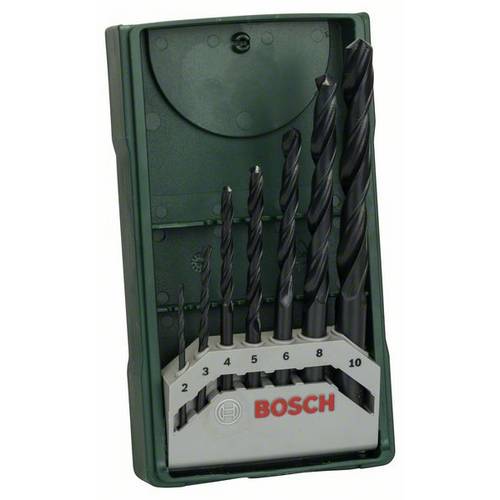 Zestaw wierteł Bosch HSS 7 sztuk 2-10 mm srebrny