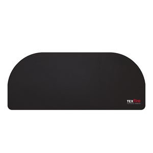 Plaque Anti Feu Pour Poele A Bois Tapis De Cheminée Demi-Rond,105*50CM Tapis De Cheminée,Tapis Ignifuge Tapis Cheminée Anti Feu