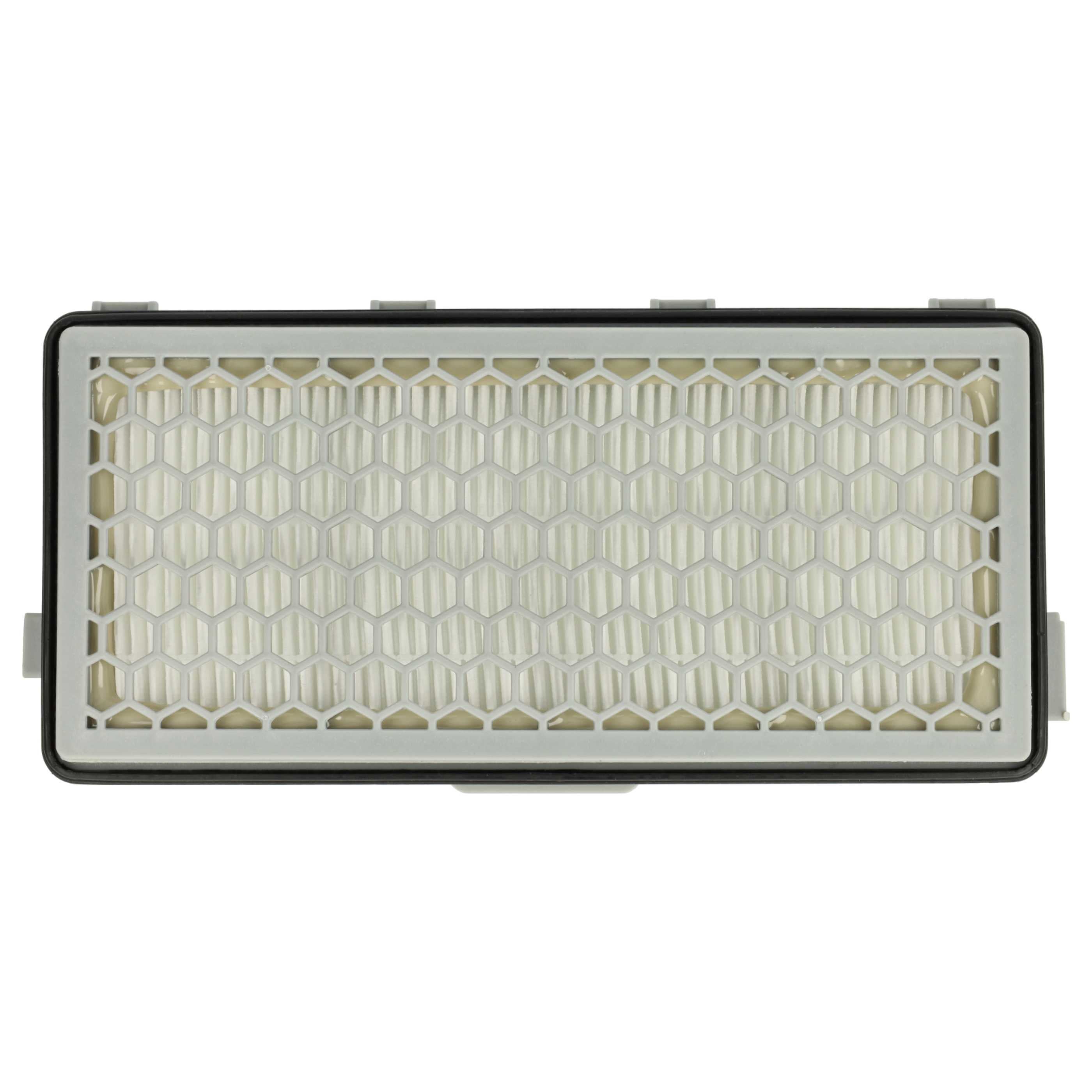 vhbw 2x filtre compatible avec Miele Complete C2 Jubilee Powerline, C2 Tango Ecoline aspirateur - filtre HEPA d'évacuation H13 - 4