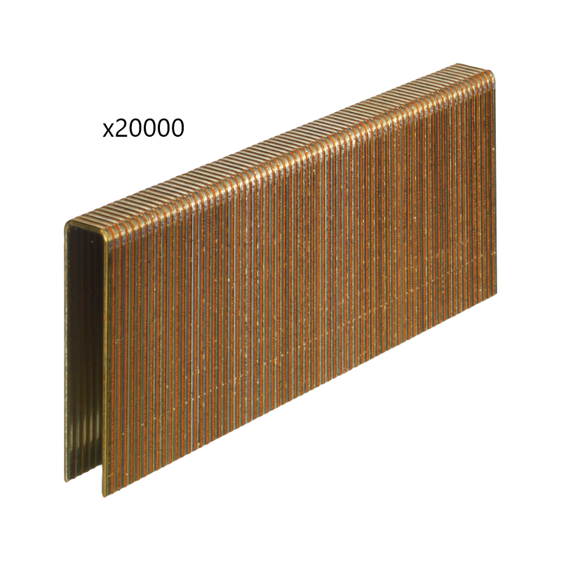 Agrafeuses Sencco N13 BAB - Taille 10,6 X 25 Mm - Lot De 10 000 Pièces - Acier Galvanisé - Neuf