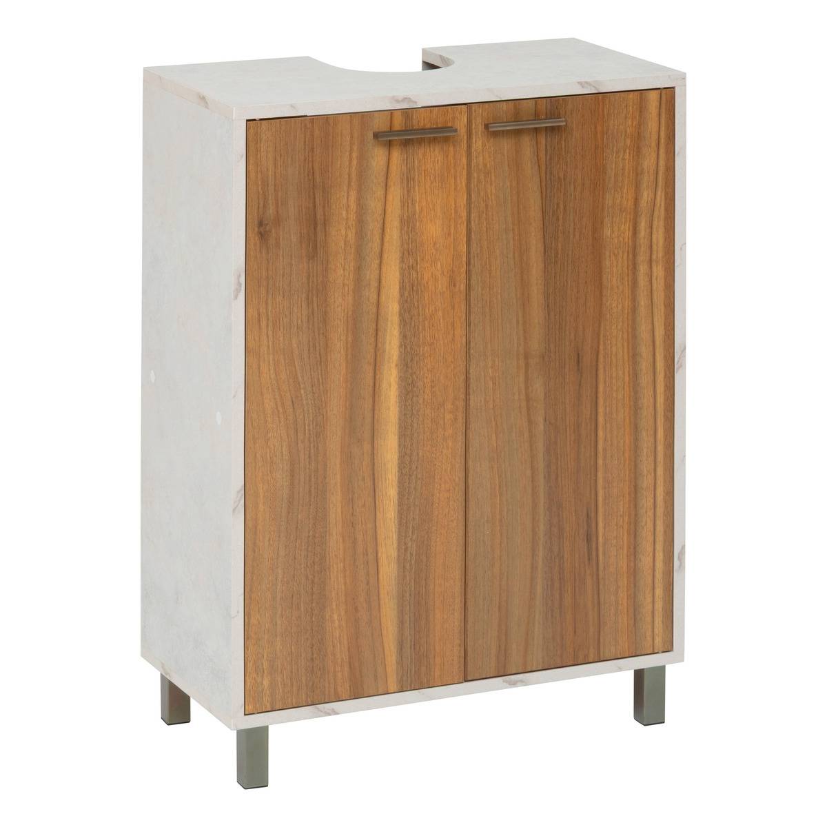 5Five Simply Smart Come Mueble Bajo De 2 Puertas Efecto Madera Y Mármol 5Five , Leroy Merlin