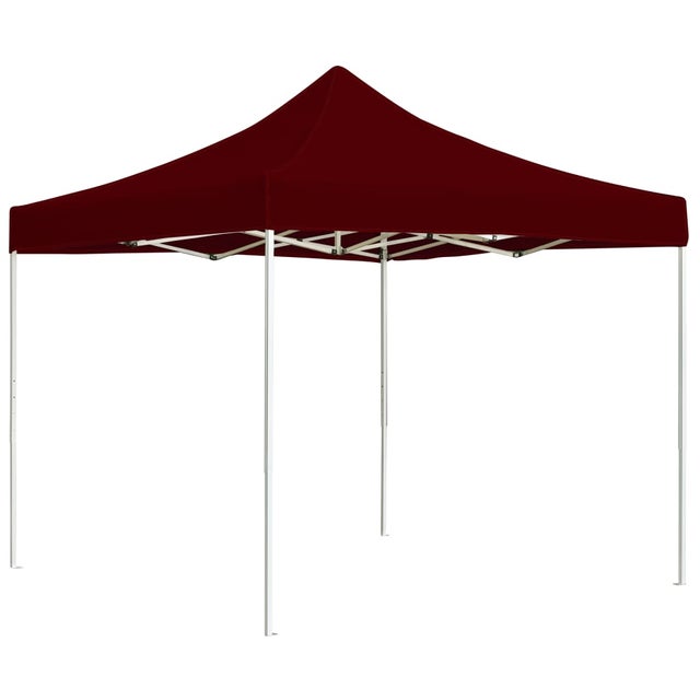 Tenda reception pieghevole in alluminio 3 x 3 m Bordeaux