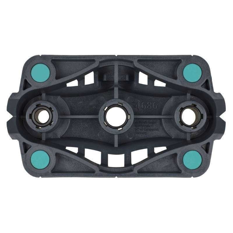 wolfcraft Guida di Foratura Mobile per Punte Forstner e Cilindriche - 9