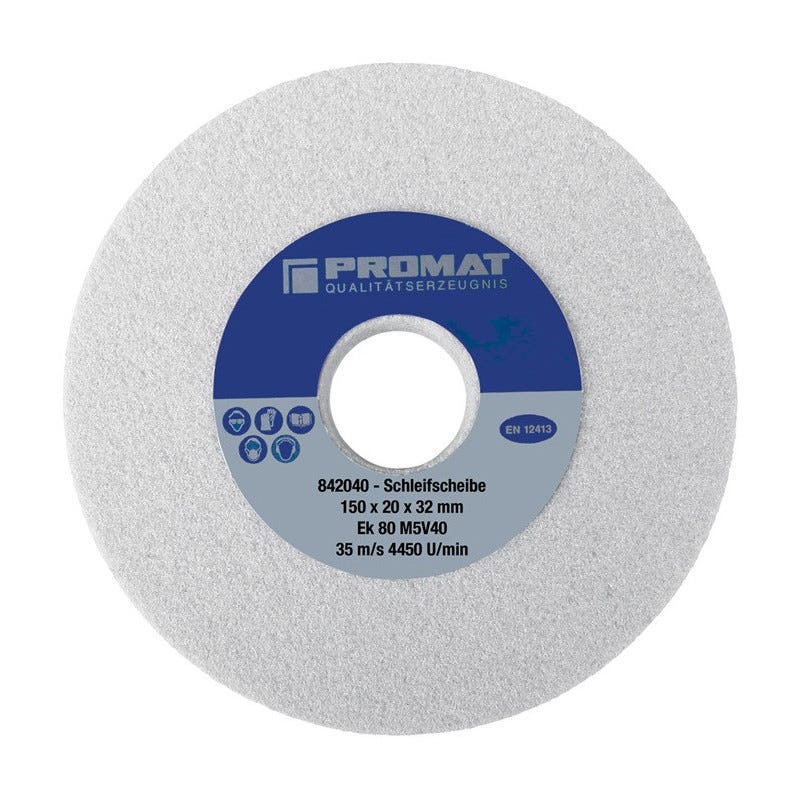 Disque Pour Tourets Meuler D 300xB40x76 Mm Fine 80 Forme A Avec disque-pour-tourets-meuler-d-300xb40x76-mm-fine-80-forme-a-avec