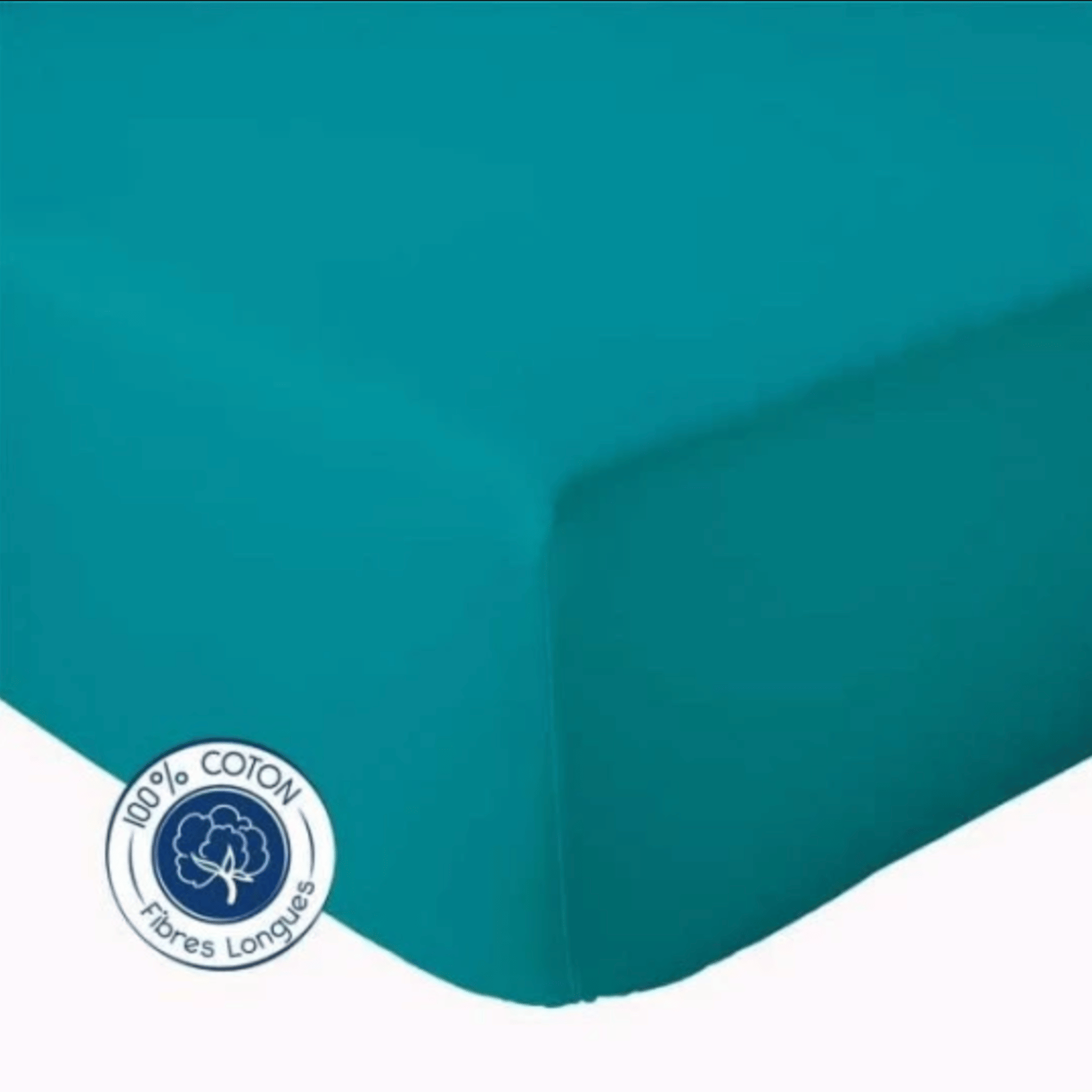 Drap Housse 160 X 200 Jersey Drap Housse Satin Coton-tencel 200f Bonnet 30 Cm Blanc 160x200 Cm Opera | Maisons Du Monde Pas Cher