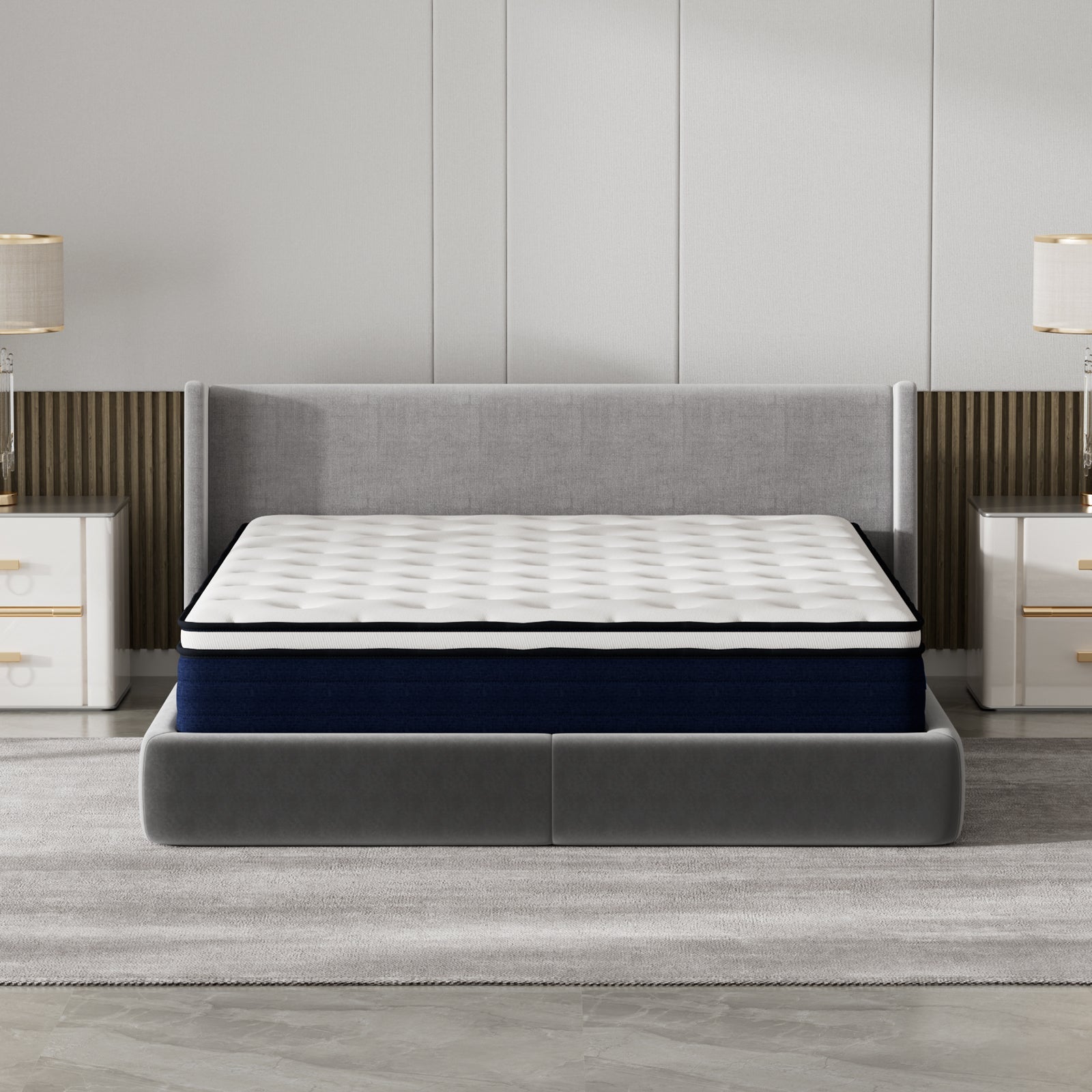 DEWINNER Matelas à ressorts 140x200 CM, épaisseur 25 cm - 6