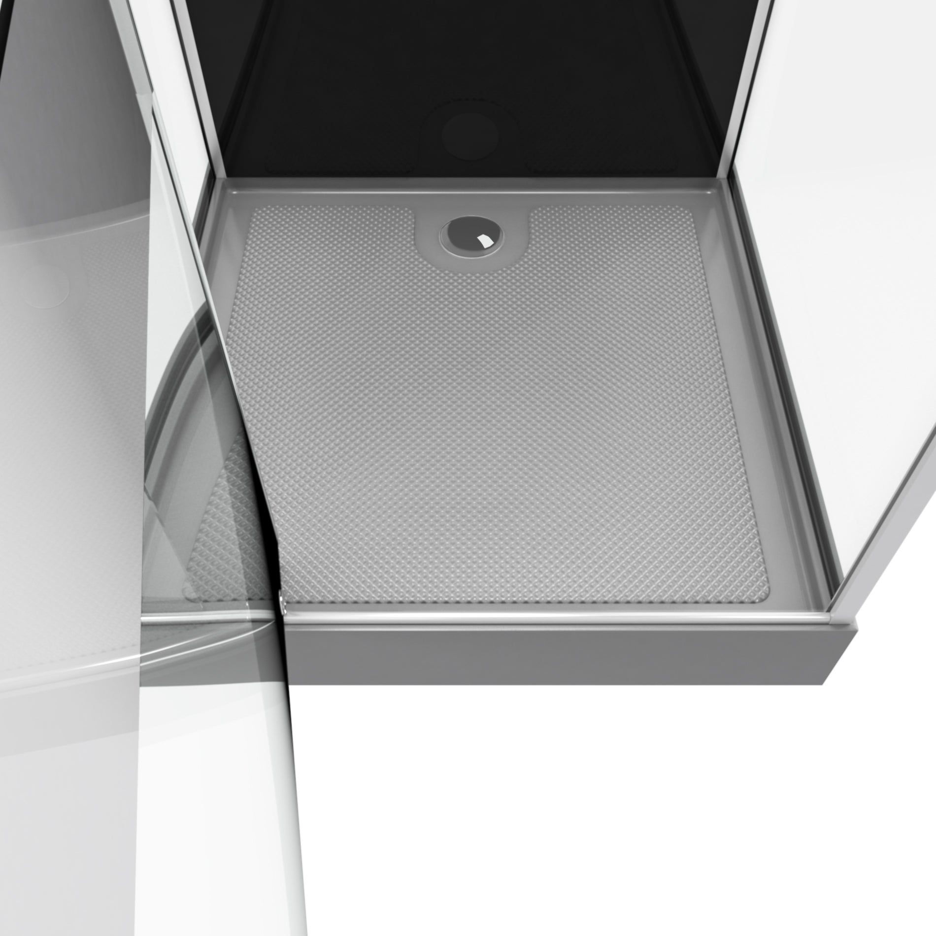 Box doccia 90 quadrato 90x90x225 cm - Scratchy 90 - 5