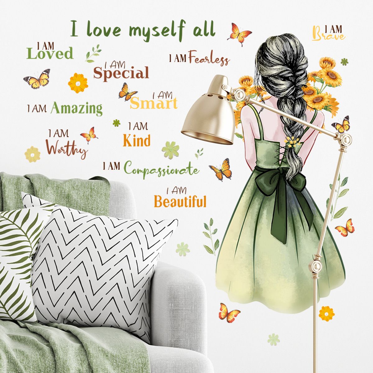 Sticker mural Ce que je préfère dans ma chambre > Décomotif Sticker mural Ce que je préfère dans ma chambre > Décomotif