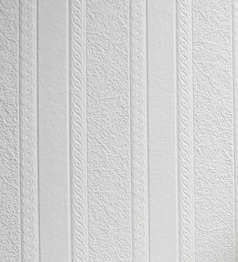 Papier Peint Vinyle Arthouse Luxe Rayures Métalliques Texturées - 906607 Argent - Neuf