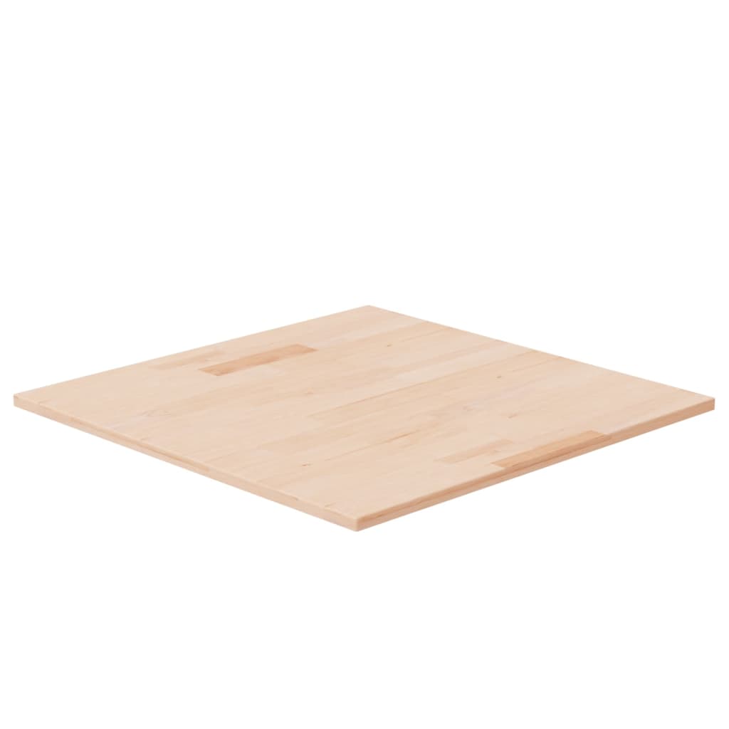 Maison exclusive - tablero de mesa cuadrada madera de roble sin tratar 60x60x1,5cm