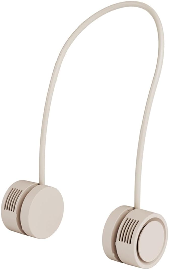 Chesoon Ventilateur de cou Personnel Refroidisseur d'huile Essentielle Addable Léger Compact Design de Poche Moteur Silencieux Rotatif Aérations de Sécurité Couleur Abricot Chesoon Ventilateur de cou Personnel Refroidisseur d'huile Essentielle Addable Léger Compact Design de Poche Moteur Silencieux Rotatif Aérations de Sécurité Couleur Abricot