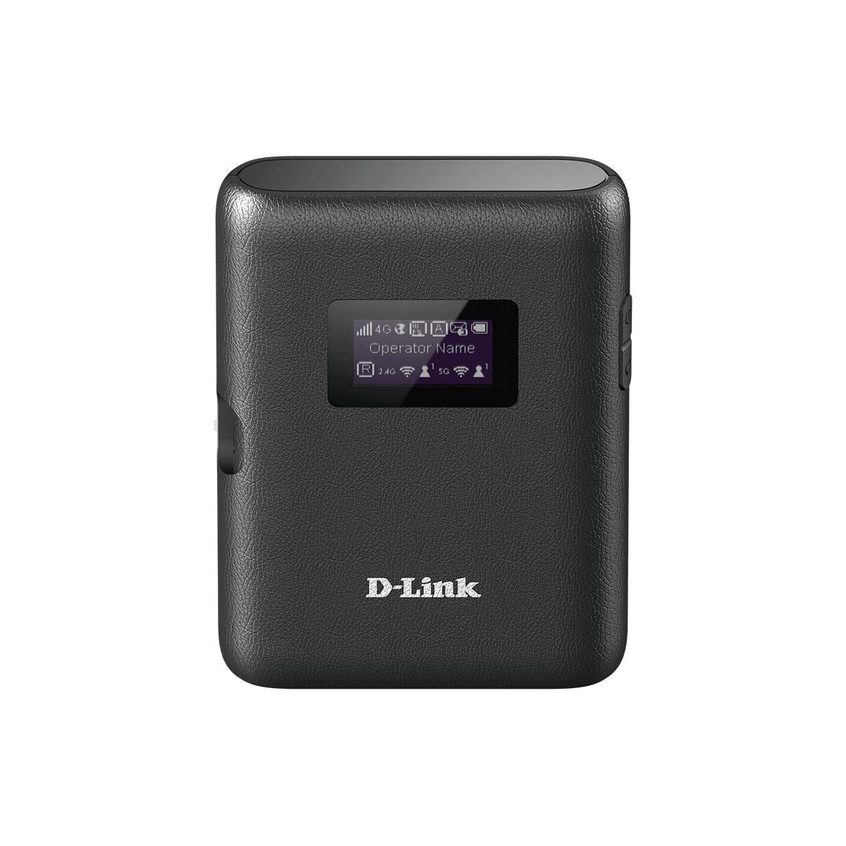 Mobilny router D-Link DWR-933 4G LTE kompaktowy czarny 14h pracy