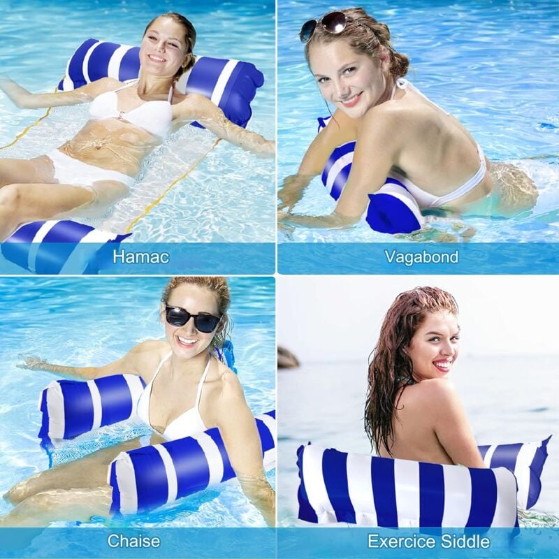 Multi Usage Flottantes Hamac, Hamac Gonflable Pour Piscine, Flotteur