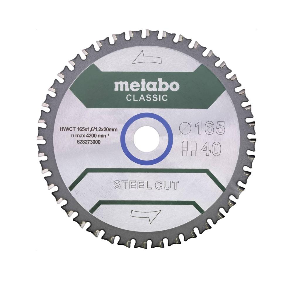Tarcza do piły&amp;nbsp;tarczowej Metabo model uniwersalny 165 mm 40 zębów