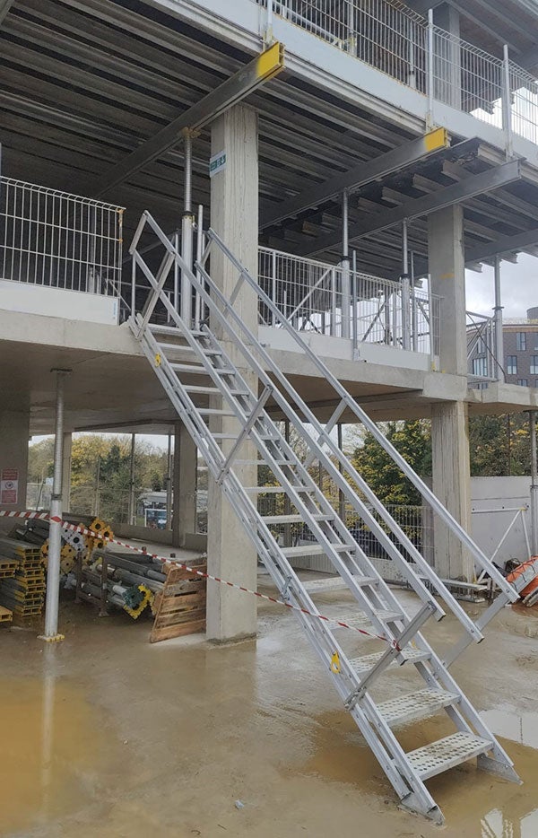 Escalier 15 marches - Hauteur à franchir max. 3.49m - SAFETY-STAIRS/15 - 4