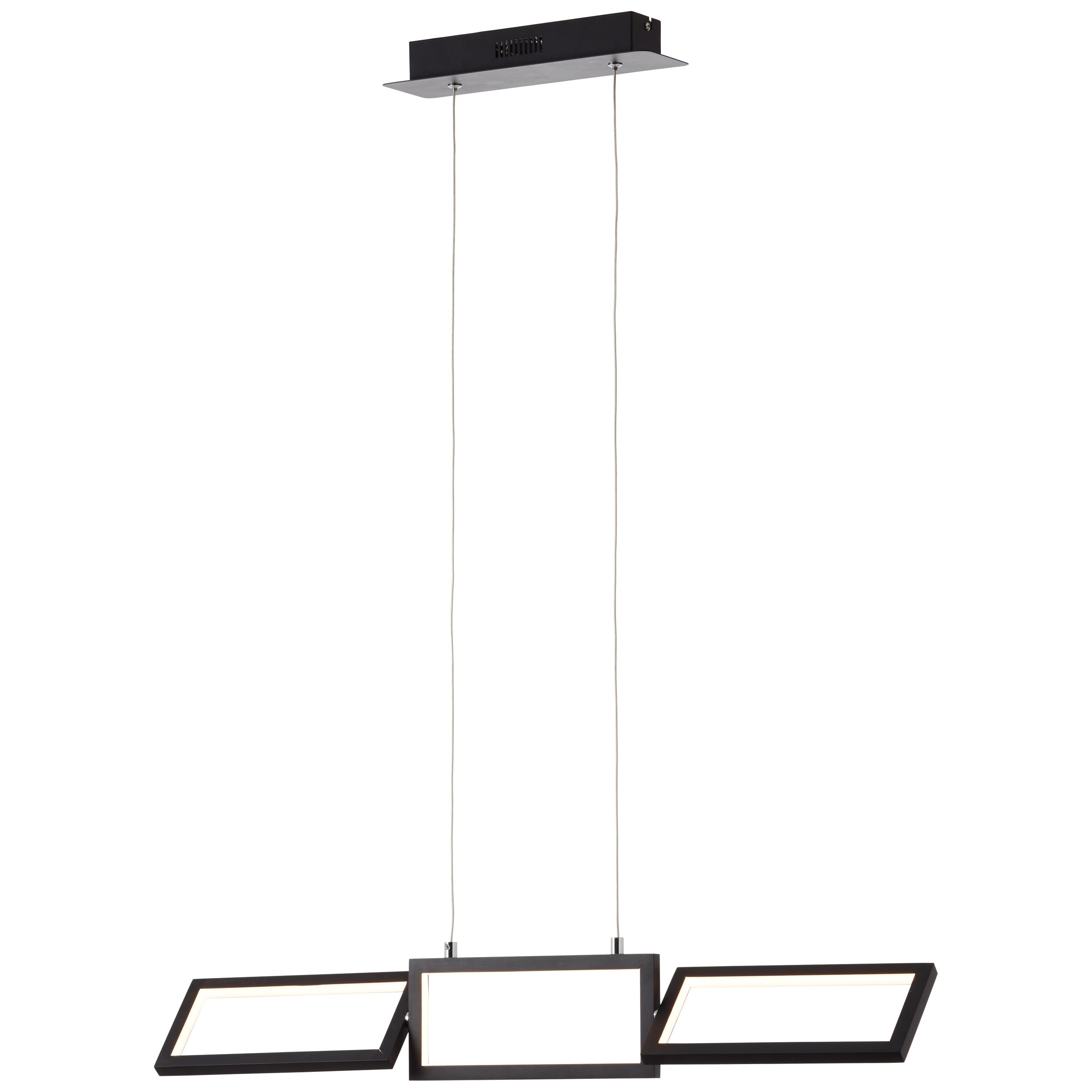 Brilliant lampa Kaami LED zewnętrzna lampa stołowa 37cm czarny matowy metal/czarny bambus 2W zintegrowana dioda LED - 5