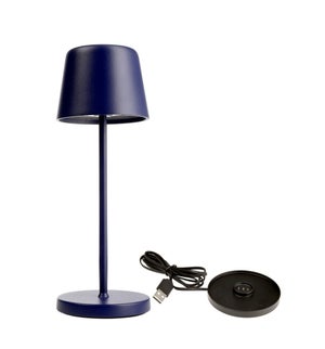Auraglow Lampada Da Tavolo Touch LED Ricaricabile, Wireless, Color Rame, Dimmerabile 3 Livelli, Batteria 1500 MAh Fino A 48 Ore Di Autonomia - 3
