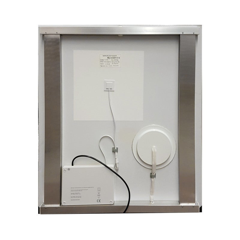 Miroir lumineux EXCELLENCE 70x80 cm - antibuée, loupe et horloge - 6