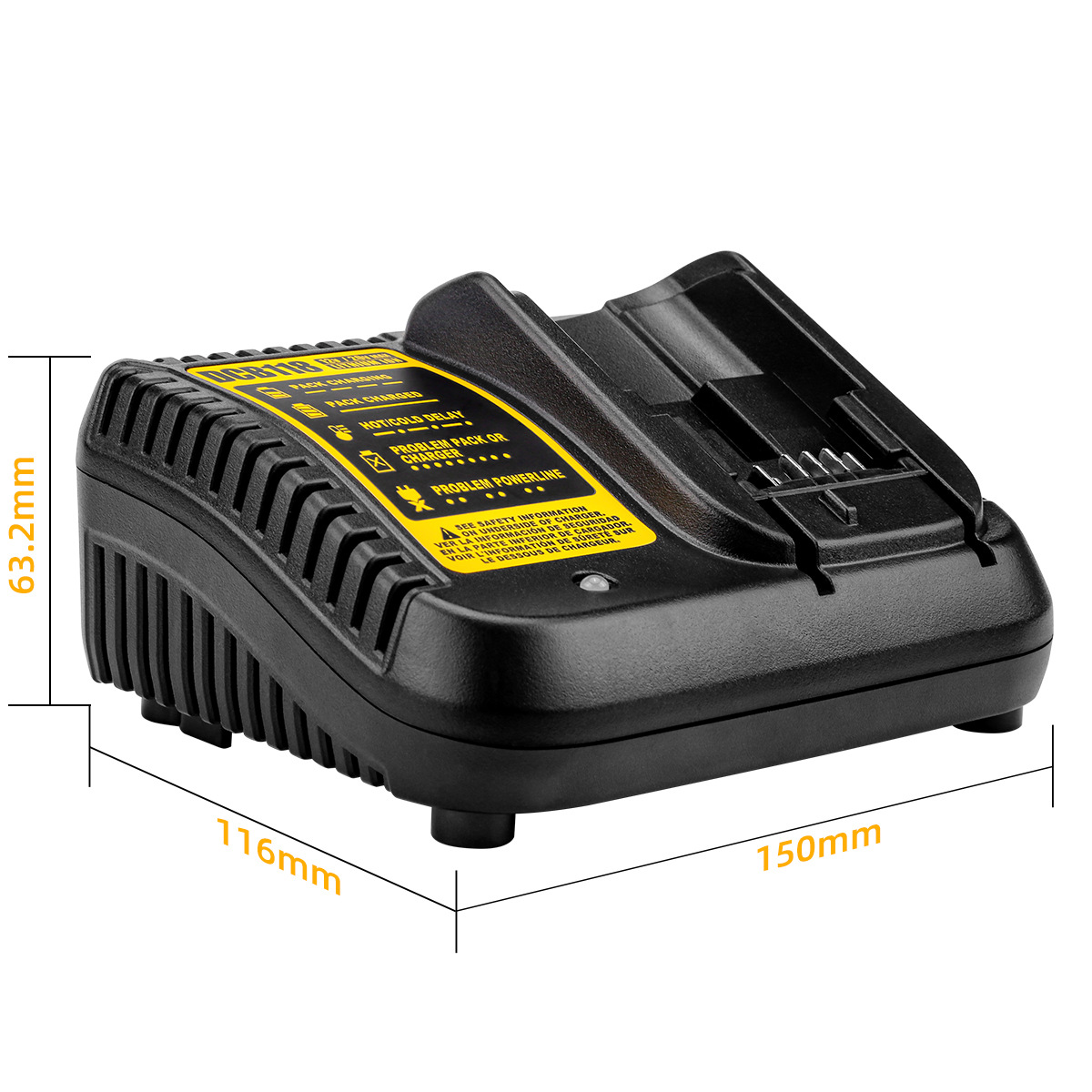 Caricabatterie USB 3-slot Per Batterie 18650/14500/18350 – 3.7V/4.2V – Con Protezioni E Indicatore LED - 2