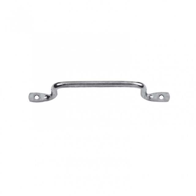 Poignée de contrevent acier zingué AFBAT, H.35 x L.160 x P.18 mm